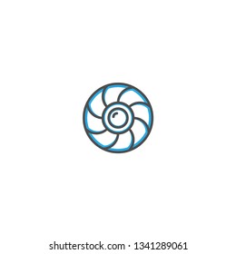 wheel icon design