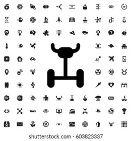 Wheel icon illustration isolated vector sign symbol. innovations icons vector set.