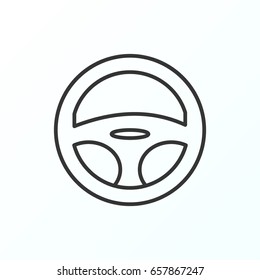 Wheel  icon illustration isolated vector sign symbol