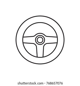 wheel icon illustration isolated vector sign symbol