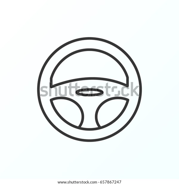 Wheel \
icon illustration isolated vector sign\
symbol
