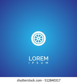 wheel icon, logo