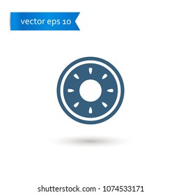 wheel. wheel icon. sign design. Vector EPS 10.