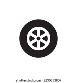 wheel icon , tire icon vector