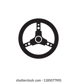 wheel icon in trendy flat design 