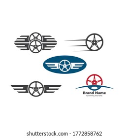 wheel  icon vector illustration design template