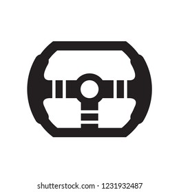 Wheel icon vector logo template