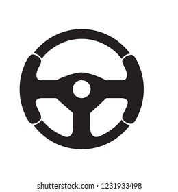 Wheel icon vector logo template