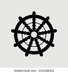 Wheel Icon Vector Sign Symbol Design Stock Vector (royalty Free 