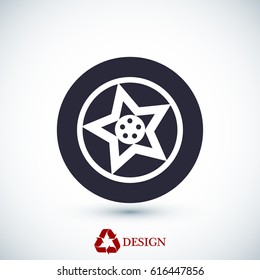 wheel icons, vector best flat icon, EPS