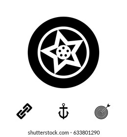 wheel icons, vector best flat icon, EPS
