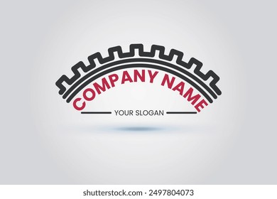 Logo de la rueda. Diseño Abstractas del logotipo de la rueda.