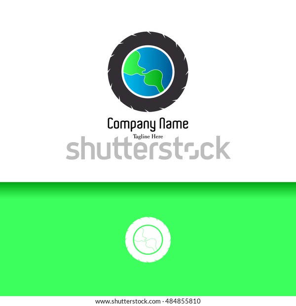 Wheel of\
planet lowercase flat logo design\
template