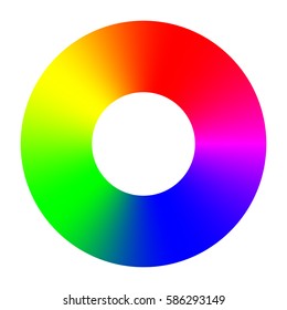 wheel rainbow color palette