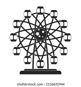 Wheel of review vector icon.Black vector icon isolated on white background wheel of review.