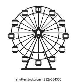 Wheel of review vector icon.Black vector icon isolated on white background wheel of review.