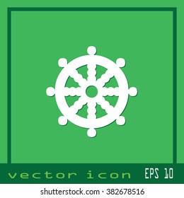 wheel ship icon