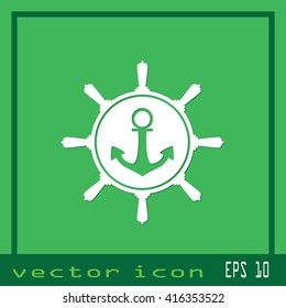 wheel ship icon