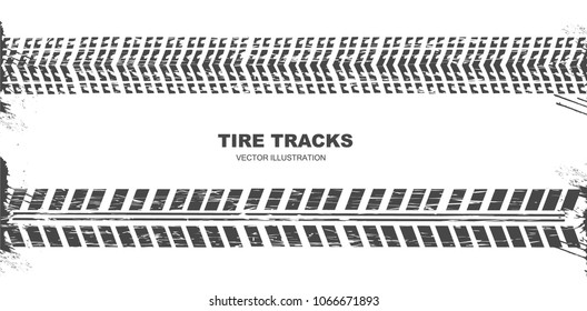 wheel tire tracks