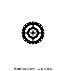 wheel vector icon