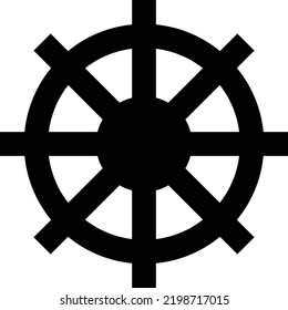 wheel Vector illustration on a transparent background. Premium quality symmbols. Glyphs vector icons for concept and graphic design.