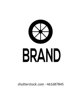 Wheel vector logo template