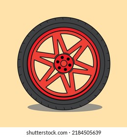 Wheel Vector that u can edit with some detailing