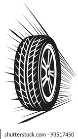 wheel (vector tyre)