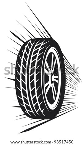 wheel (vector tyre)