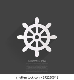 Wheel web icon.