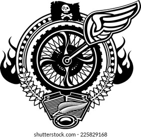 wheel and wings