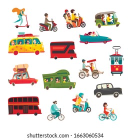 Wheel of the world vector illustration
