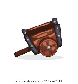 Wheelbarrow cart drawing