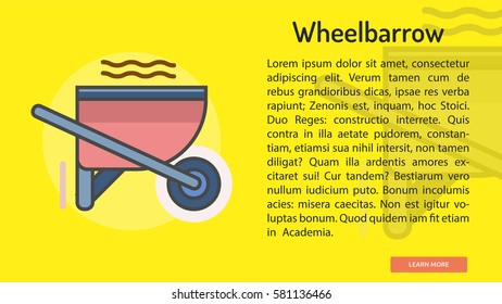 Wheelbarrow Conceptual Banner