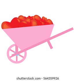 wheelbarrow heart