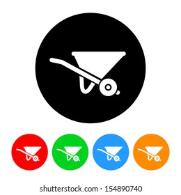Wheelbarrow Icon