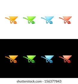 Wheelbarrow Icon