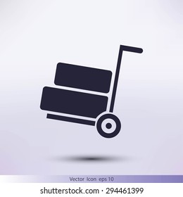 wheelbarrow icon