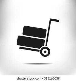wheelbarrow icon