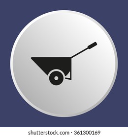   wheelbarrow icon