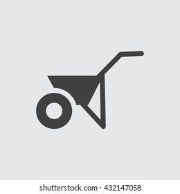 Wheelbarrow Icon
