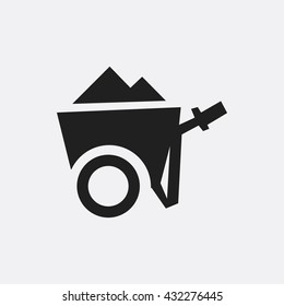 Wheelbarrow Icon