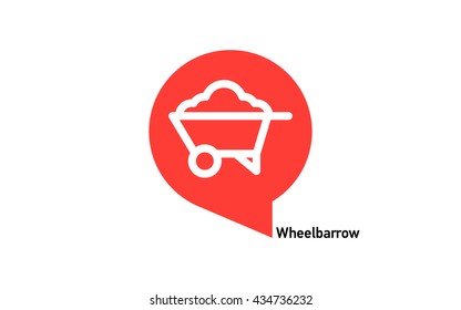 Wheelbarrow icon