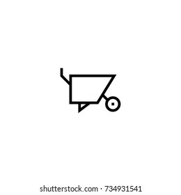 wheelbarrow icon
