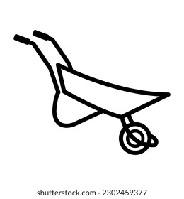 Ilustración de diseño vectorial de icono de rueda