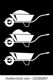 Wheelbarrow icons