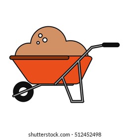 wheelbarrow tool of farm design