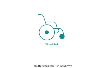Rollstuhlgerechte Zugänglichkeit und Mobilitätshilfe Symbol