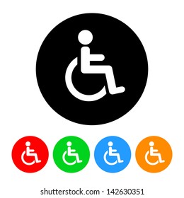 Wheelchair Handicap Icon