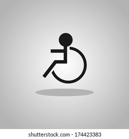 Wheelchair Handicap Icon
